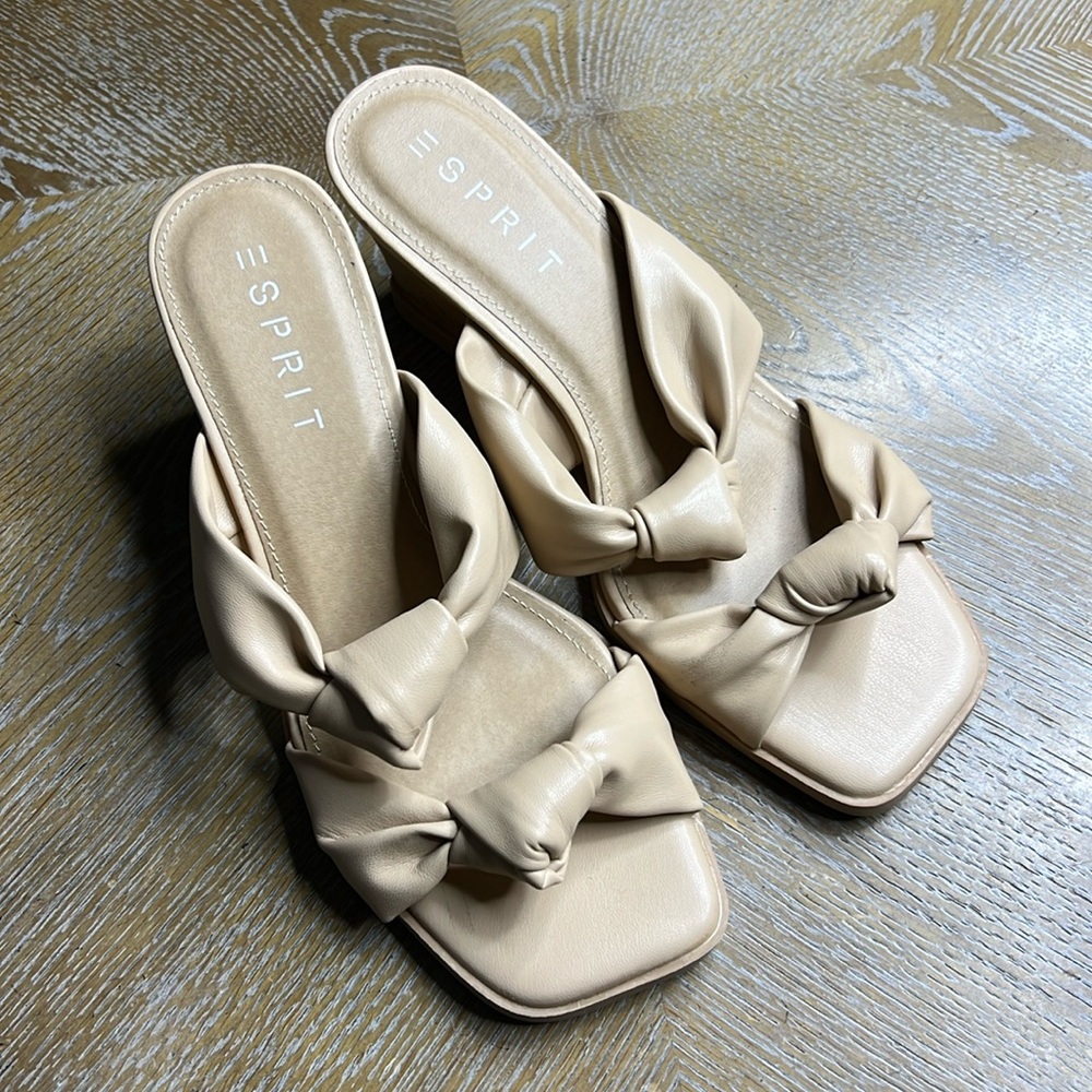 ESPRIT Nude Sandals 8